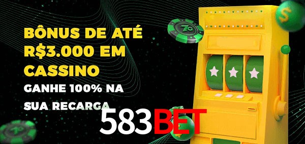 583BET melhor bônus de depósito